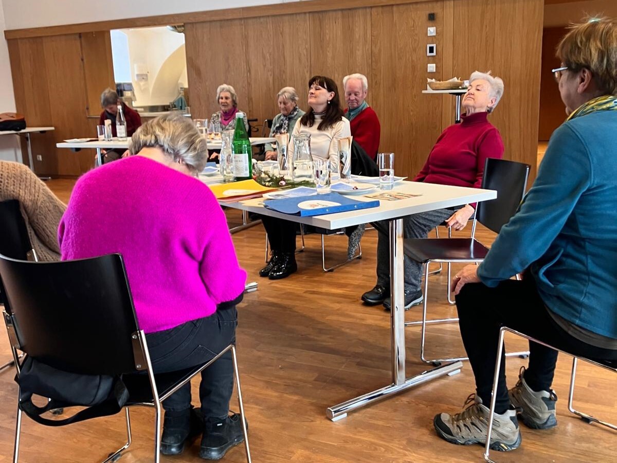 Begegnungsnachmittag im Jänner / Anna Gruber-Schreiner